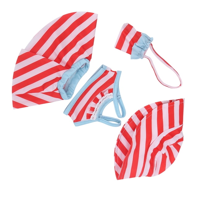 Traje De Baño Para Muñeca, Buena Sensación En La Mano, Ropa Para Muñeca Hecha De Material De Tela De Alta , Cultive La Creatividad, Cultive La Imaginación De Los Niños