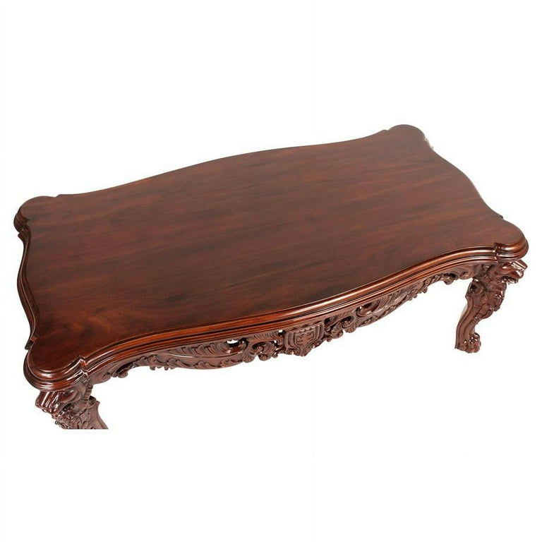 Design Toscano The Lord Raffles Grand Hall Lion Leg Coffee