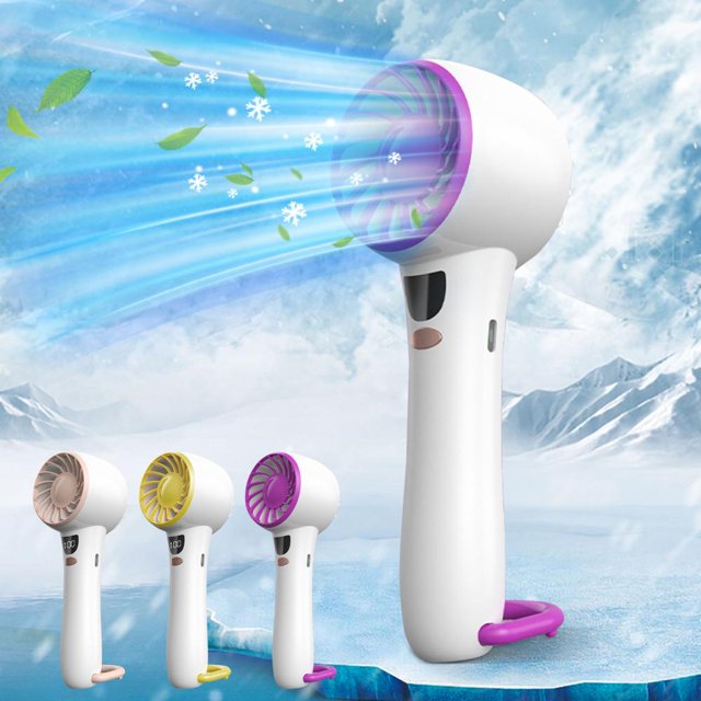 Feltree Mini Handheld 3-in-1 USB Fan with Humidifier and Spray Cooler for Office Desktop Outdoor Portable Quiet Cooling