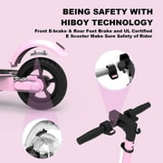 Hiboy S2 Lite Electric Scooter, 6.5in Solid Tires, 13 MPH, 10.6-Mile Range, Kick-Start Boost, for Teens