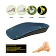 thumbnail image 4 of 3/4 Length Orthotics Insoles - Best Insoles for Corrects Over-Pronation, Fallen Arches, Fat Feet - Plantar Fasciitis, Heel Spurs and Other Foot Conditions -1 pair(XL - M11.5-13.5), 4 of 5