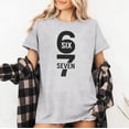 thumbnail image 2 of Funny Six Seven 6 7 Meme Design 6 7 T-Shirt, Multicolors, Size S-5XL, 2 of 5