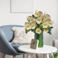 thumbnail image 1 of Xihbxyly Ramo de Flores Artificiales, Diseño Vibrante y Realista, Decoración para Bodas y Hogar, Centros de Mesa para Fiestas y Oficinas, Flor Decorativa para Jardín y Eventos, 30 Cm de Largo, Incluy, 1 of 6