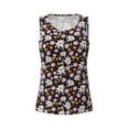thumbnail image 4 of Gaeub Daisies Flowers Women's Workout Tank Tops Lightweight Sleeveless Shirts for Women for Athletic Running Tennis Yoga - Medium, 4 of 9
