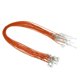 thumbnail image 5 of 20 piezas de colgantes Hugo Collar de cuerda de cera naranja, 5 of 7