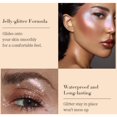 thumbnail image 4 of Body Glitter Gel For Body Face Hair And Lips. Color Dragon Highlighter Eyeshadow Face Body Color Curd In Light Changing Glitter Gel., Maquillage Highlights, 4 of 9