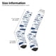 thumbnail image 2 of Balery Blue Fish Calcetines novedosos Calcetines deportivos Calcetines hasta la rodilla Calcetines de algodón Calcetines originales y geniales, 2 of 6