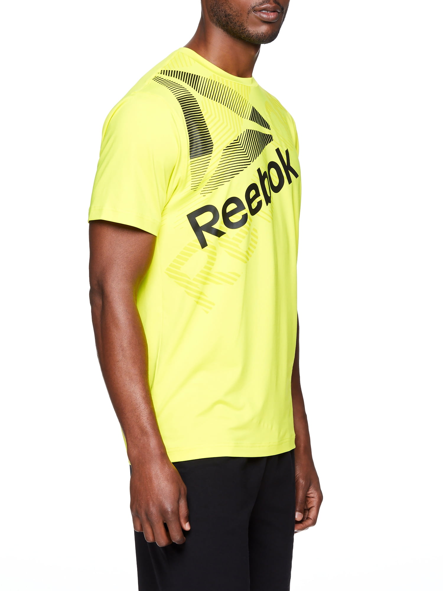 Reebok Men's and Big Men's Active Short Sleeve Performance Tee, up to Size 3XL