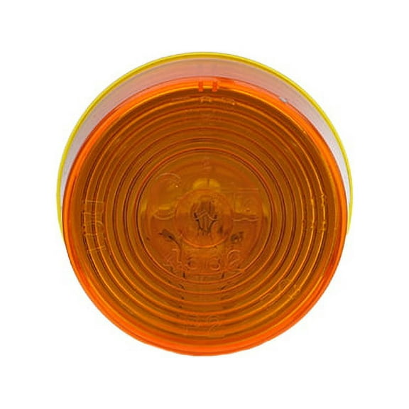 Grote 45823 - Clearance Marker Lamp, 2" Diameter, Yellow, Sealed With Optic Lens
