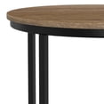 thumbnail image 3 of Simpli Home Jenna Table d'Appoint Rond Industriel en Métal de 18 Pouces en Gris Chaud, 3 of 15