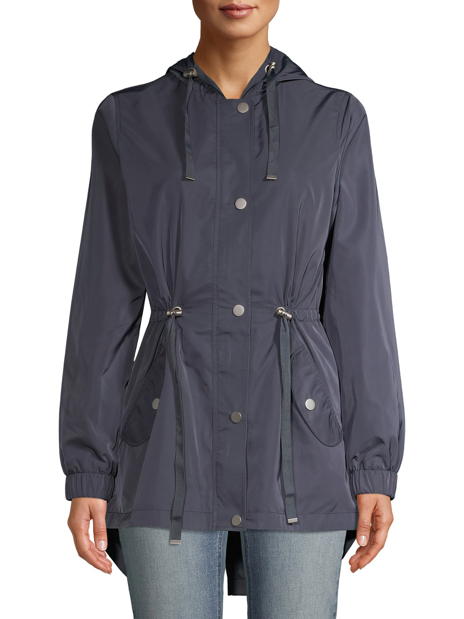 TIME AND TRU WOMEN'S LIGHTWEIGHT ANORAK JACKET