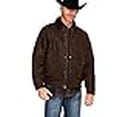 thumbnail image 3 of Outback Trading Company Trailblazer Oilskin Jacket, Bronze, M, 3 of 4