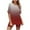Red, variant on Lolmot 2 Piece Outfits for Women Workout Track Suits Short Sleeve Round Neck Gradient Color Top and Biker Shorts Set Summer Casual Jogger Sports Yoga Suits