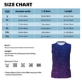 thumbnail image 6 of Fuzoiu Neon Glitter Print Men's Sleeveless T-shirt,Sleeveless Tee Shirts,Quick-Dry Athletic Tank Top for Gym, Running, Sports & Outdoor Activities-XX-Large, 6 of 7