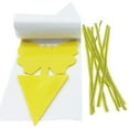 thumbnail image 3 of Lightsmax Indoor & Outdoor Bug, Gnat, and Fruit Fly Sticky Trap, 25 Count, 3 of 8