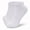 White, variant on Women's 12 Pairs Cotton Ankle Athletic Running Casual Socks Low Cut Breathable Cushioned Size 9-11 White