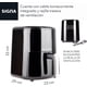 thumbnail image 2 of Freidora De Aire Electrica Air Fryer Horno Digital Multifunciona Temperatura Ajustable Antiadherente Temporizador Con Apagado Automático Ideal Para Hogar (5 Litros), 2 of 8