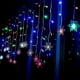 thumbnail image 3 of Cortina de luces Led, adornos navideños para el hogar, luces de carámbano de copo de nieve, decoración navideña, Año Nuevo 2022, 3 of 4