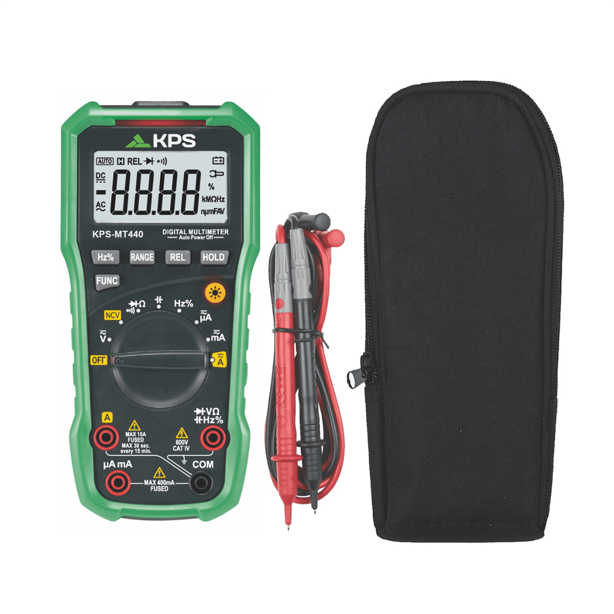 KPS by Power Probe KPS MT440 Automatic Digital Multimeter for AC/DC Voltage and Current