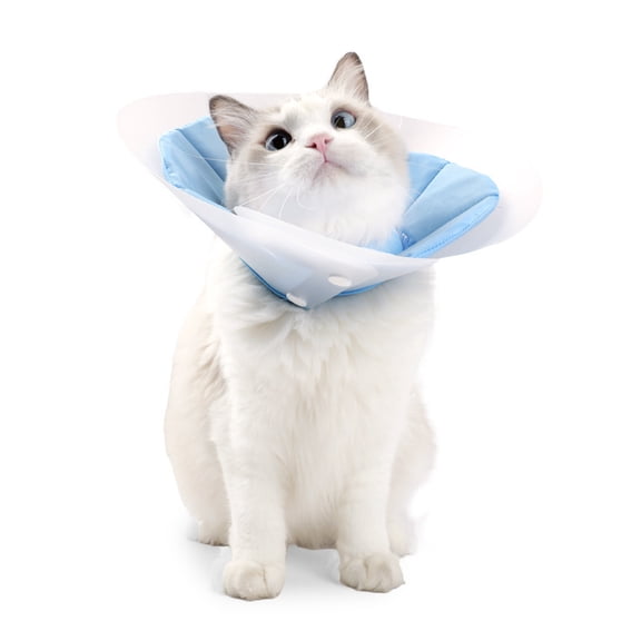 Elizabethan Collar for Cats, Prevents Licking, Comfortable Pet Recovery Aid