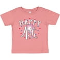 thumbnail image 3 of Inktastic Happy 4th- Fourth of July Firework Boys or Girls Baby T-Shirt, 3 of 5