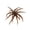 Brown, variant on 4Pcs Dice Bait, Floating TPR Swimbait with Reflective Stars,Tentacle Creature Lure, Sea Urchin Style Soft Plastic Baits, for Bass Fishing Drop Shot, Wacky Rig/Neko Rig and Finesse, Slow Sinking