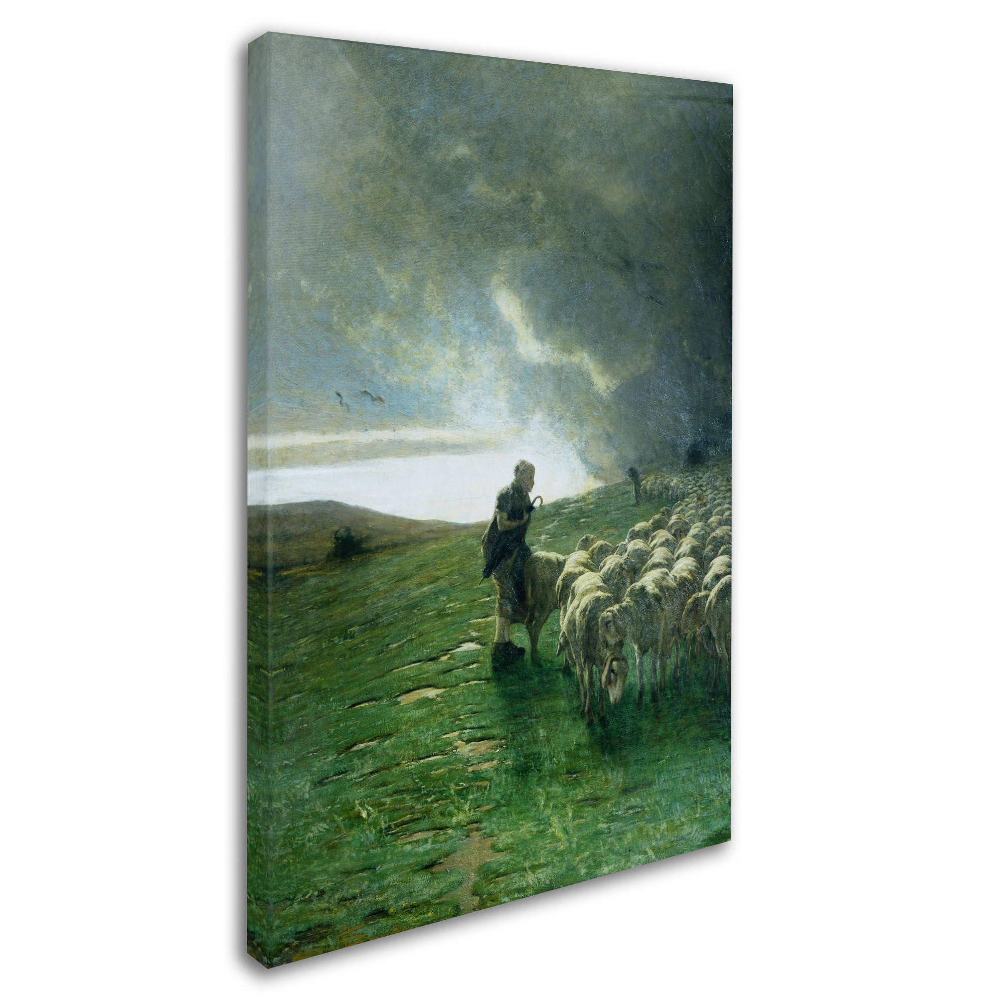 Trademark Fine Art "After Storm" Canvas Art by Giovanni Segantini