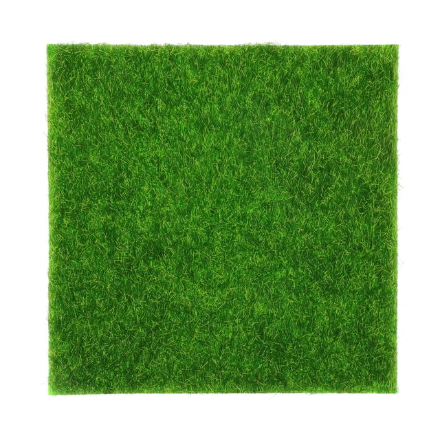 OUNONA Miniature Artificial Grass Lawn Realistic Fake Lawn For Fairy Garden Decor And Adorable For Layouts