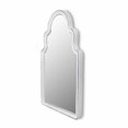 thumbnail image 3 of Vintage Curved White Wall Mirror, 3 of 3