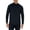 Dark Navy, variant on Men's & Big Men's Heavyweight Fleece Baselayer Mock Neck Long Sleeve Top, Sizes M-5XL