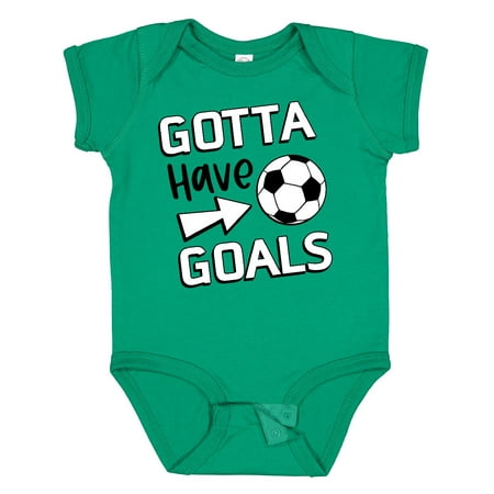 

Inktastic Gotta Have Goals- Soccer Gift Baby Boy or Baby Girl Bodysuit