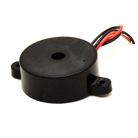 Mallory Boat Sonalert Warning Buzzer PK-35A29W-01 | Black 3 - 24 DC Volts