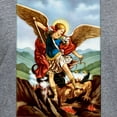 thumbnail image 3 of CafePress - Saint Michael The Archangel T Shirt - Women's V-Neck Dark T-Shirt, 3 of 4