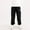 Black, variant on Boys Loose Pants Size 10-12 Soft Cotton Thin Elastic Waist Pants Fashion Solid Color Long Bloomers Leg-Tied Trousers Joggers Walking Casual Pants