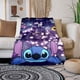 thumbnail image 1 of Disney Cute Kawaii Stitch Throw Blanket Warm Lightweight Soft Cozy Warm Home Decoration Suitable for Living Room Bedroom150x200cm(59x78 in) Gao Jinjia LED, 1 of 2