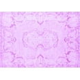 thumbnail image 1 of Ahgly Company Indoor Rectangle Persian Purple Traditional Area Rugs, 7' x 9', 1 of 4