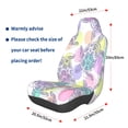 thumbnail image 2 of Lsque Sea Turtles Pattern Car Seat Covers for Front Seats , Waterproof Seat Covers for Cars, Sporty Front Seat Covers,Car Seat Cover Protector Front Seats, 2 of 5