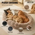thumbnail image 3 of VEVOR Human Dog Bed 72x48x10in Large Human Size Dog Bed Washable Faux Rabbit Fur, 3 of 9