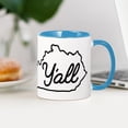 thumbnail image 4 of CafePress - Kentucky Y'all - 11 oz Ceramic Mug - Novelty Coffee Tea Cup, 4 of 6