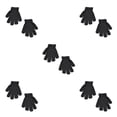 thumbnail image 3 of Guantes para niños Sonducket 1 par cubiertas de manos calentador de manos invierno Negro 5piezas, 3 of 6