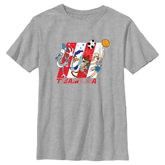 Boy's Looney Tunes Sports Crew Graphic T-Shirt