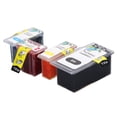 thumbnail image 3 of Cartucho De Tinta, Negro, Azul, Rojo, Amarillo, Fácil Instalación, Mejores Efectos, Cartuchos De Impresora Para MP240 MP250 MP270 MP280 MP480 ANGGREK AH2977, 3 of 8