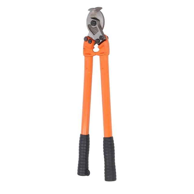 Steel Wire Cable Cutter, Ergonomic High Hardness High Carbon Steel Electrical Cable Cutter High Temperature Quenched Incisive Cut for Industrial Use