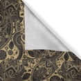 thumbnail image 6 of Ambesonne Ethnic Grommet Curtain, Traditional Folk Retro, 50" x 63", Black Cream, 6 of 6