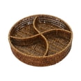 thumbnail image 2 of Rongfmy Paniers de Rangement Faits à la Main Décoratifs pour Légumes Table Basse de Salle à Manger Hôtel Ronds, 2 of 9