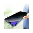 thumbnail image 3 of 6in1 Privacy Screen Protector Tempered Glass With Phone Back Camera Glass Film Compatible With Iphone 16 15 14 13 12 11 Pro Max 3PCS Anti Spy Front Glass With 3PCS Camera Lens Glass, 3 of 5