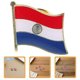 thumbnail image 1 of YSNOOWE 4Ud Pins De De Hierro Con Emblema Paraguayo Para Decorar Y Accesorios, 1 of 7