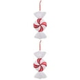thumbnail image 6 of QJUHUNG Candy Christmas Tree Hanging Ornaments Candy Cane Fake Artificial Garland Peppermint Festive Decoration Xmas Cane Decor, 6 of 7