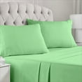 thumbnail image 4 of Mellanni Luxury Microfiber Pillowcases with Envelope Closure, King, Pistachio, 2 Count, 4 of 7
