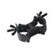 thumbnail image 5 of Abrazadera para iluminación de escenario, accesorios para escenario, capacidad de 15 kg, ligera, para barra, para DJ Doble gancho negro, 5 of 9
